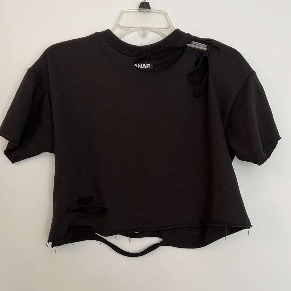 Anap Dancer black crop top size M